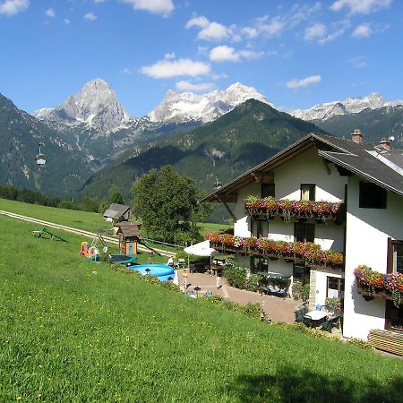 Berg-Panorama-Hof Sturmgut Pension Hinterstoder Buitenkant foto