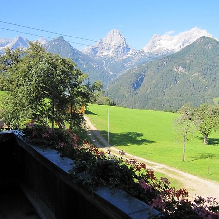 Berg-Panorama-Hof Sturmgut Pension Hinterstoder Buitenkant foto