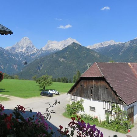 Berg-Panorama-Hof Sturmgut Pension Hinterstoder Buitenkant foto