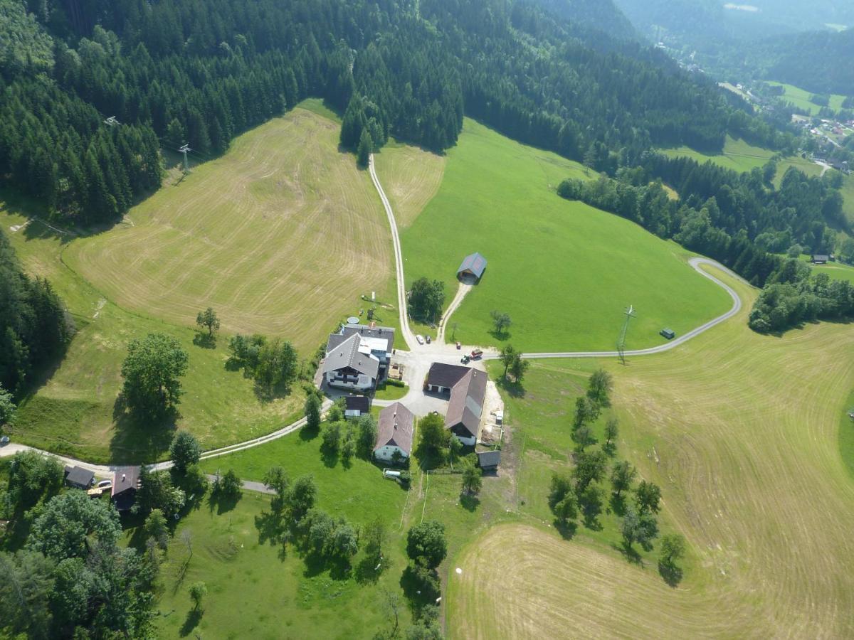 Berg-Panorama-Hof Sturmgut Pension Hinterstoder Buitenkant foto