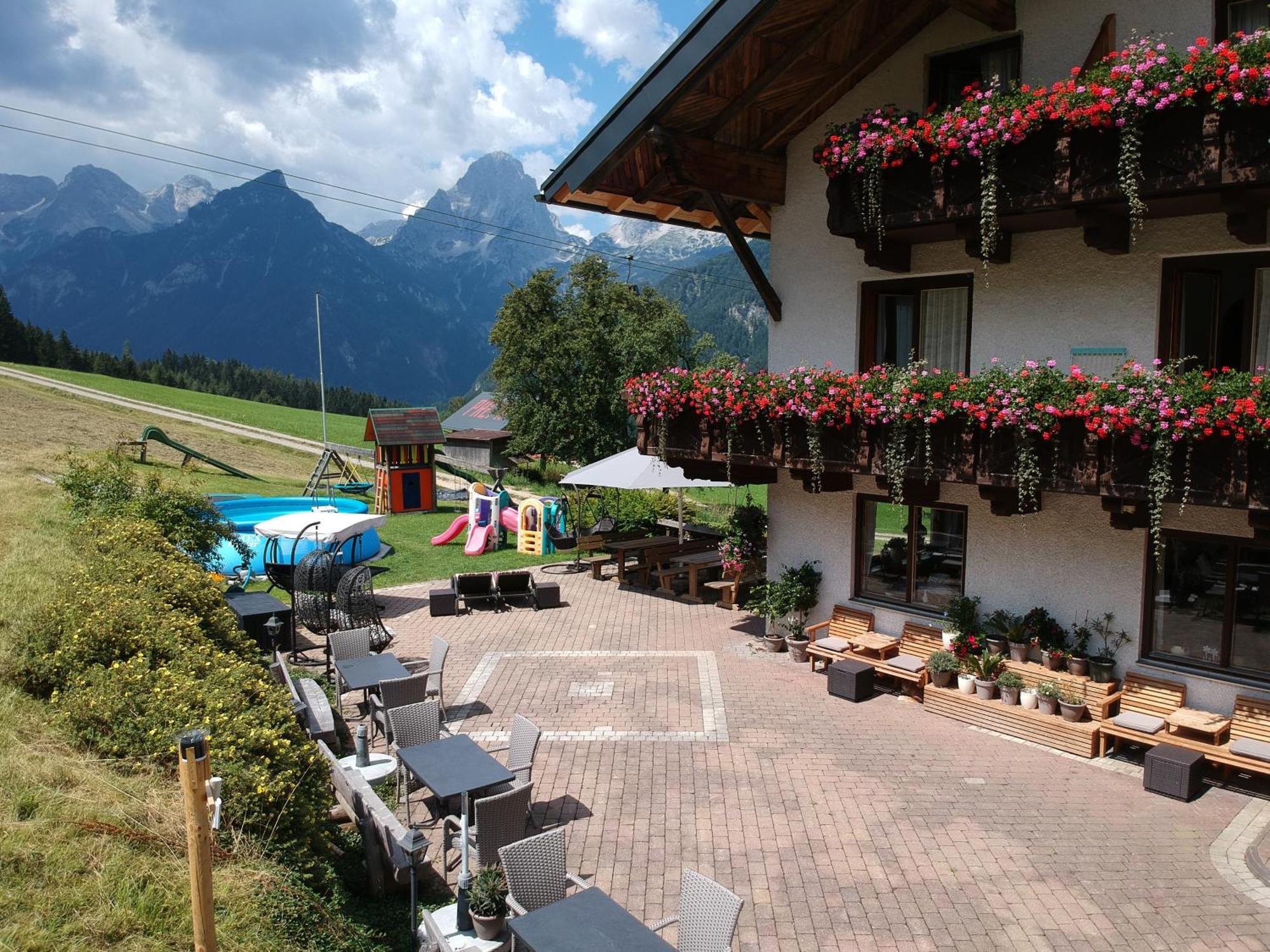 Berg-Panorama-Hof Sturmgut Pension Hinterstoder Buitenkant foto