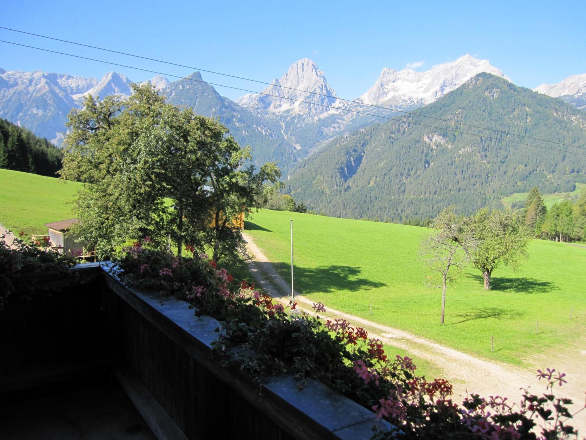 Berg-Panorama-Hof Sturmgut Pension Hinterstoder Buitenkant foto