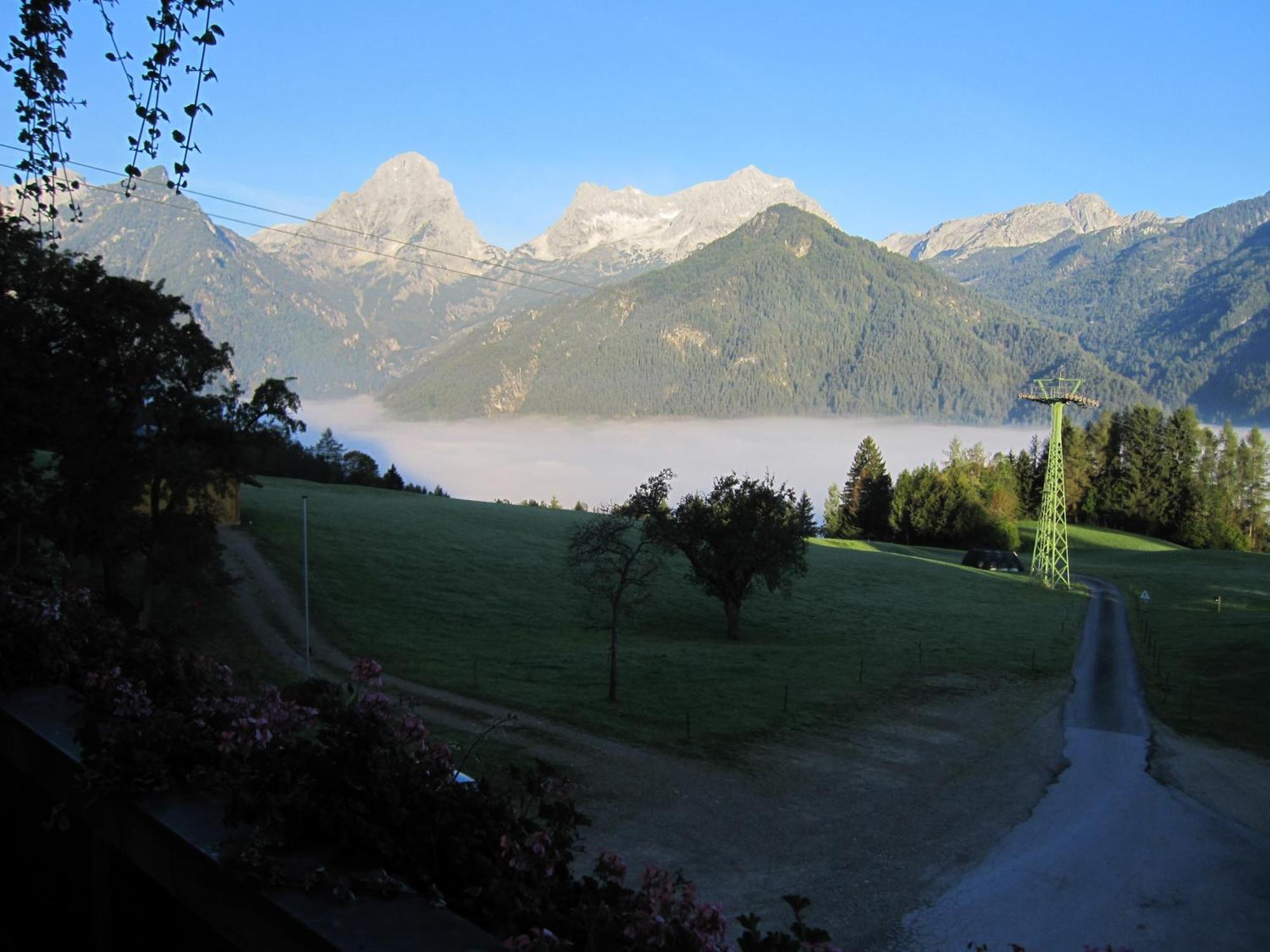 Berg-Panorama-Hof Sturmgut Pension Hinterstoder Buitenkant foto